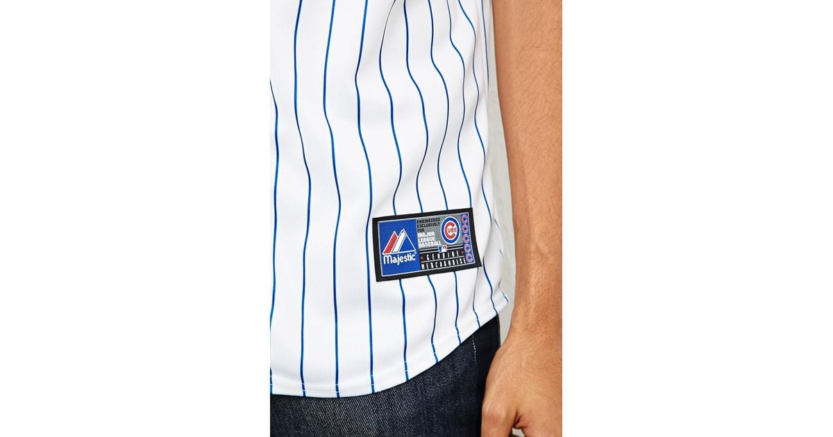 cubs striped jersey