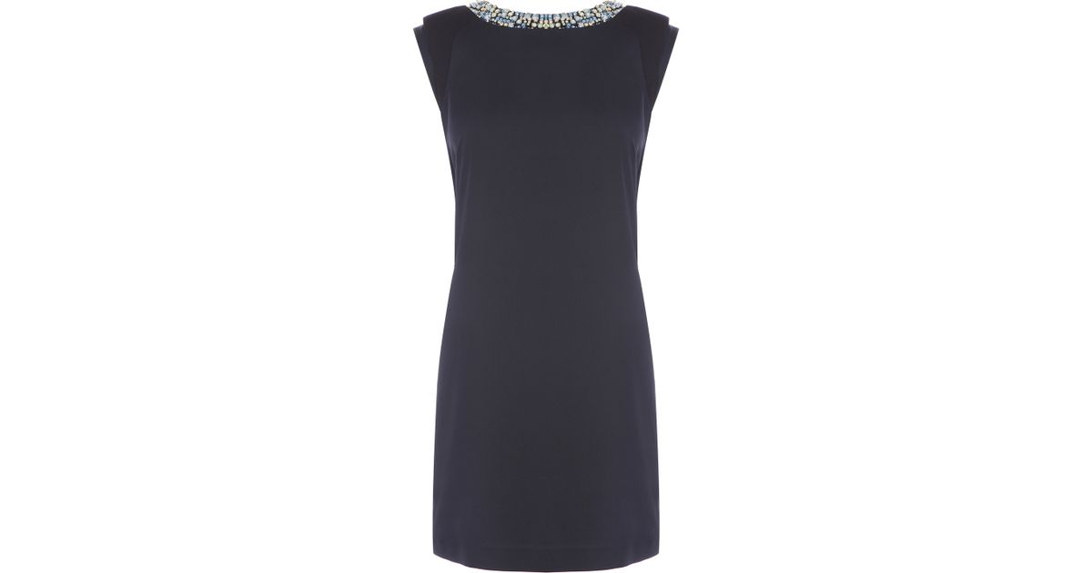 blissy bandeau shift dress