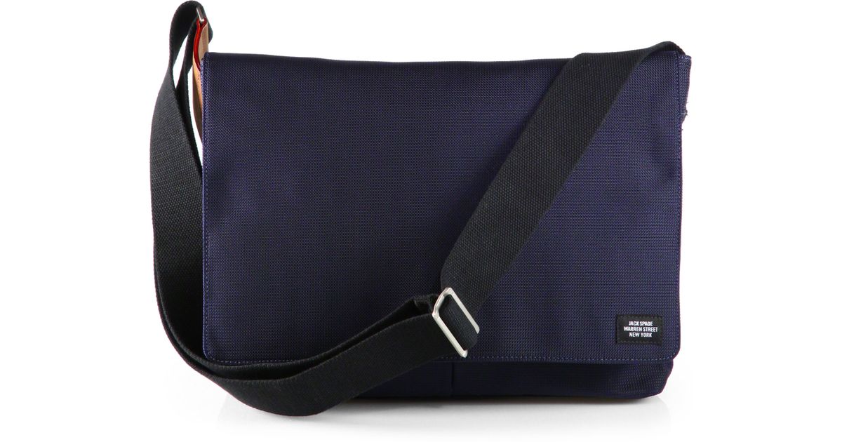 Jack Spade Weekend Messenger Bag In Blue For Men Lyst