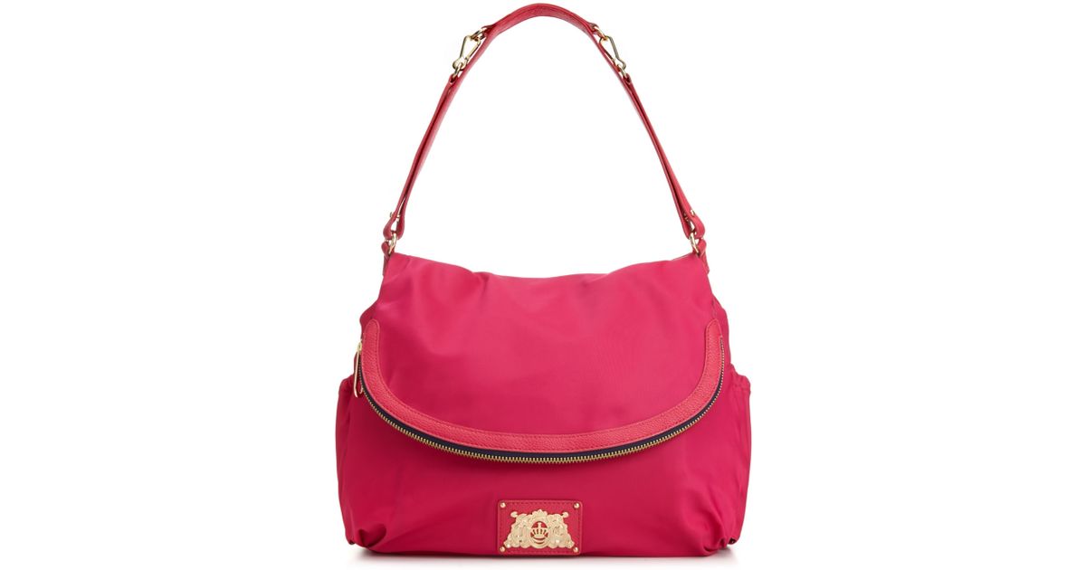 Lyst Juicy Couture Malibu Nylon Crossbody Baby Bag In Pink