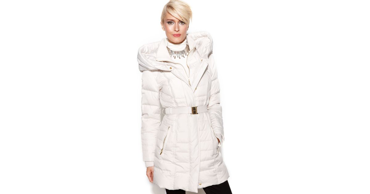 Textured The Y Stiletto Kensie Notch Collar Skirted Wool Coat Black