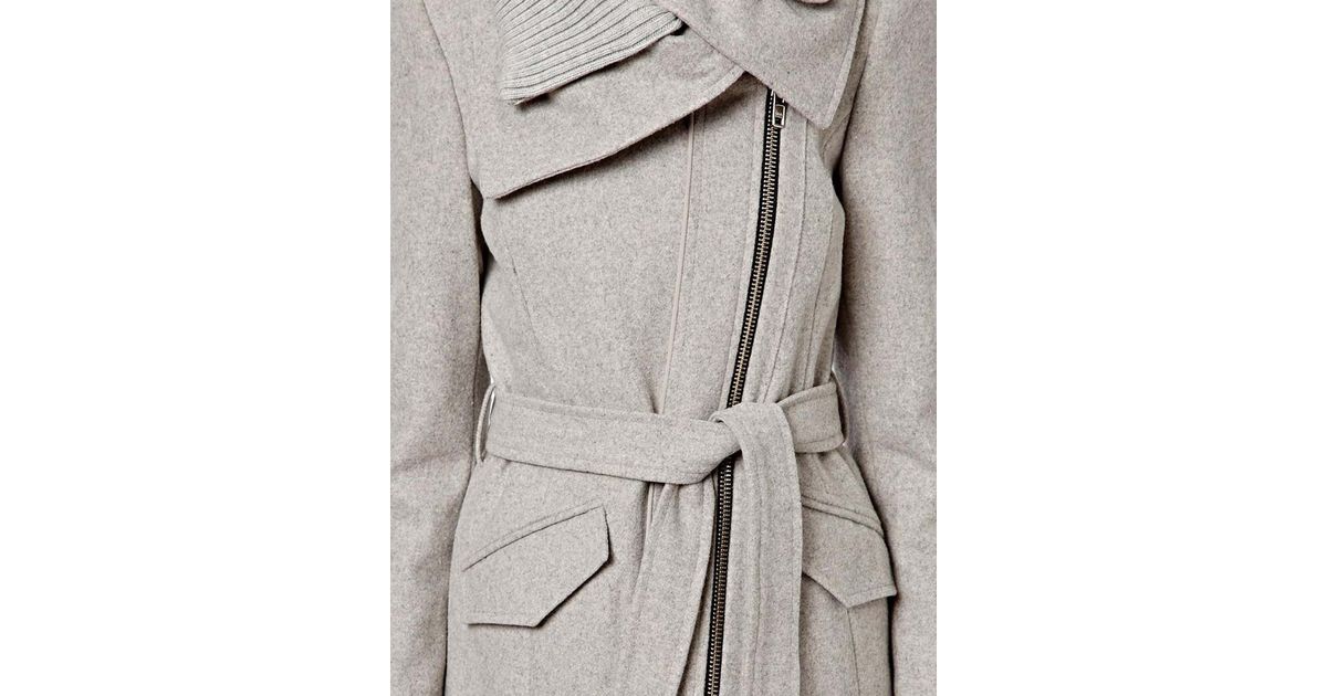 River Island Fur Coats Tradingbasis Lorna Burford Warehouse Fur Collar Coat Grey