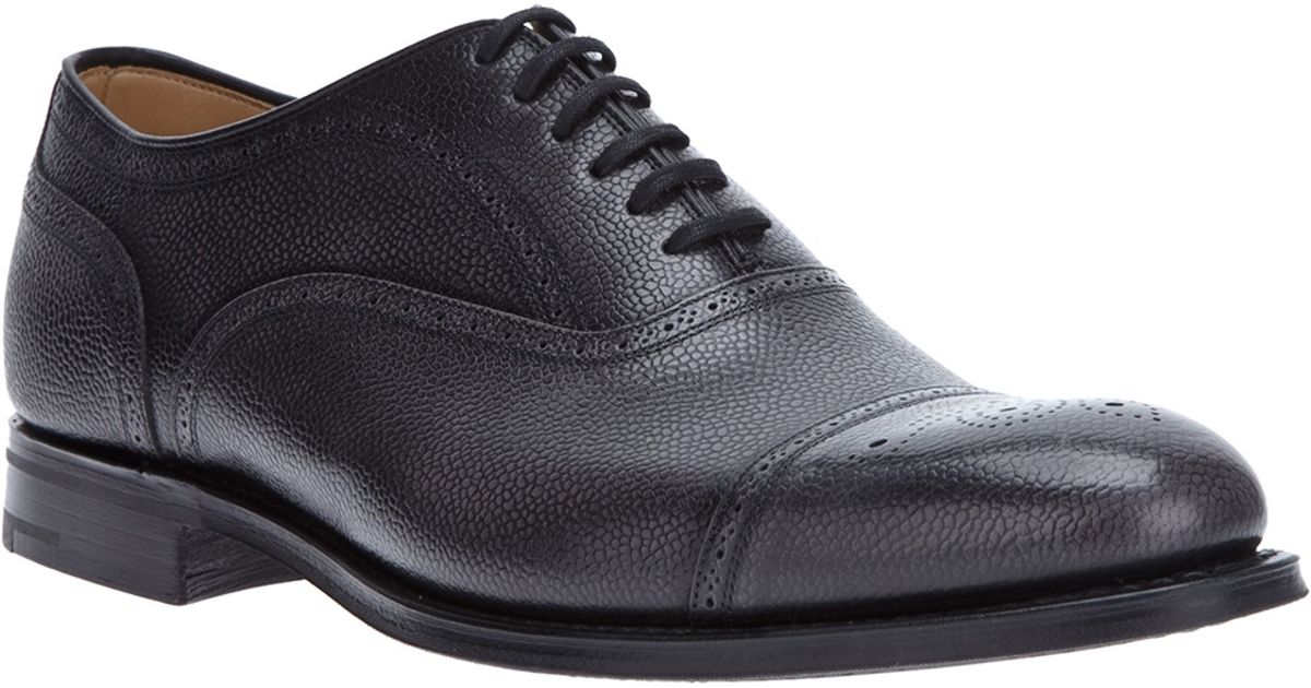 Lyst Church�s Burstock Smoke Brogue in Black for Men Lyst Church�s Burstock Smoke Brogue in Black for Men