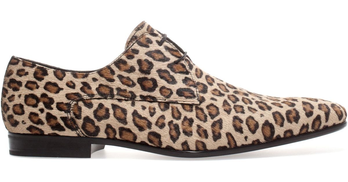 zara leopard boots