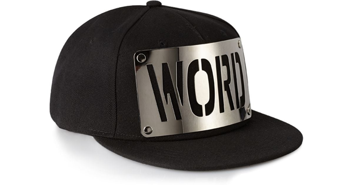 Lyst Forever 21 Swag Snapback Hat in Black for Men