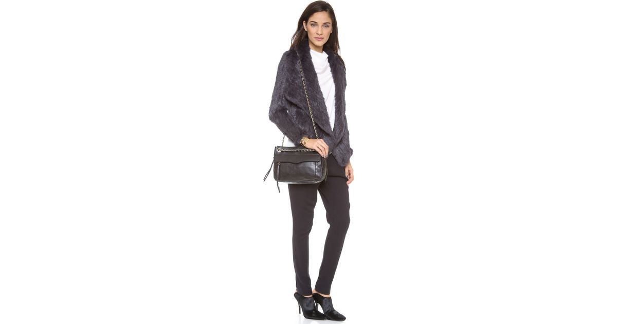 Lyst Rebecca Minkoff Swing Bag Black In