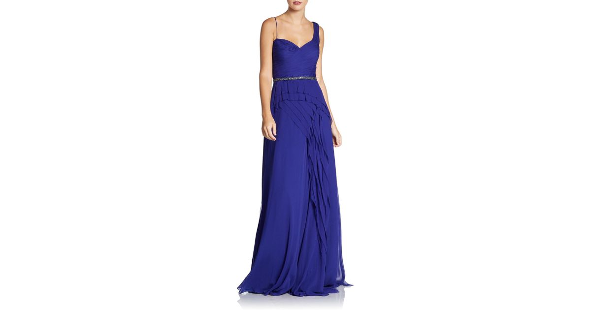 teri jon blue gown