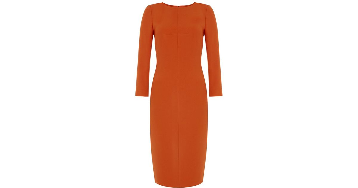 Hobbs Gwyneth Dress in Orange | Lyst