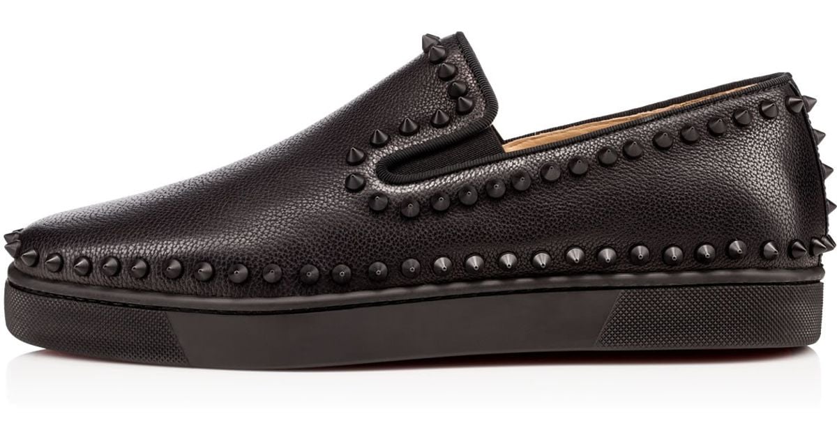 christian louboutin studded roller boat loafers, knock off louis vuitton shoes