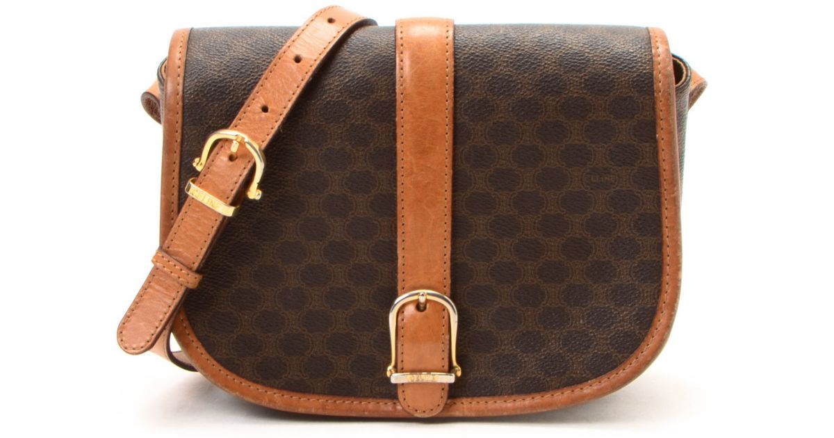Cline Brown Shoulder Bag - Vintage in Brown | Lyst