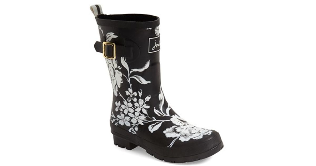 gucci floral rain boots
