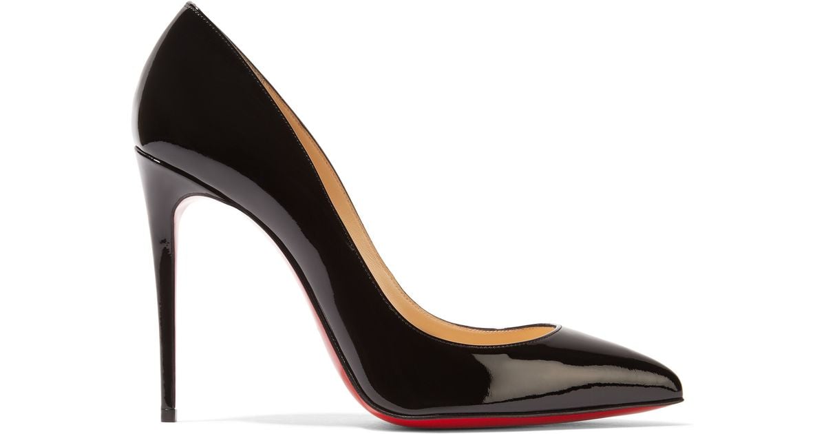Christian louboutin Pigalle Follies 100 Patent-leather Pumps in ...  