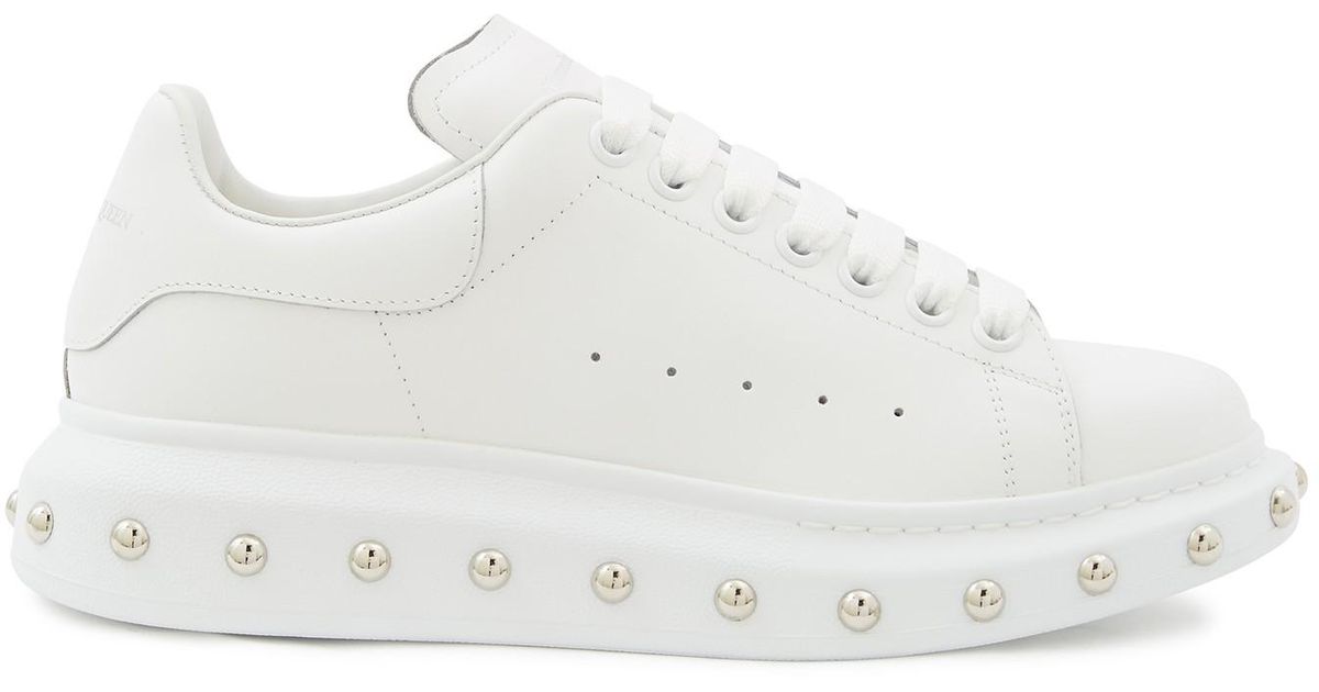 white and silver alexander mcqueen