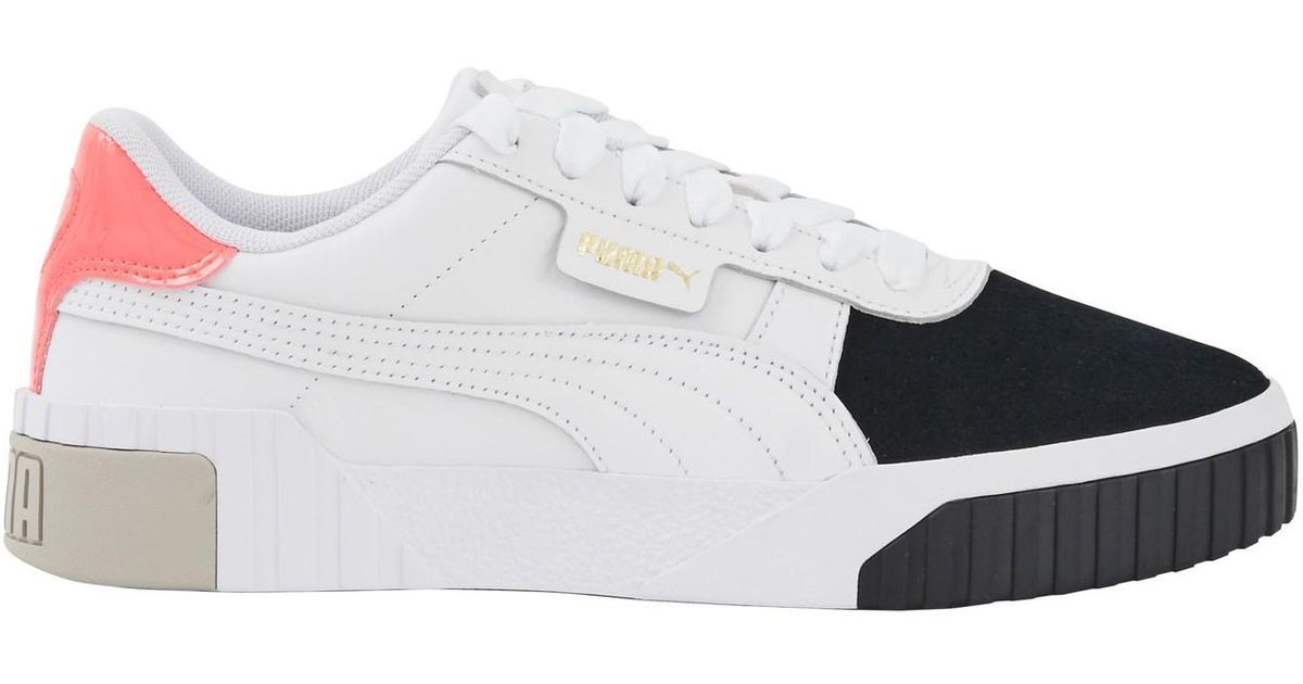 PUMA Cali Remix Trainers in White / Black (White) - Lyst