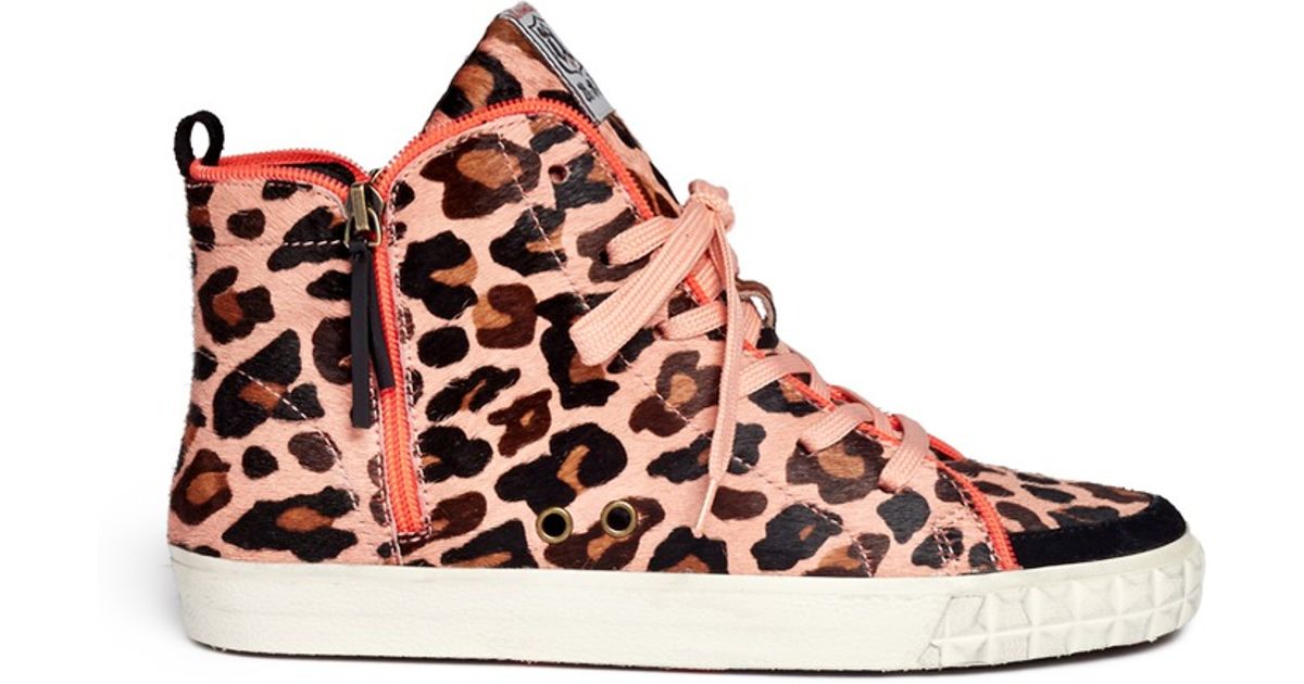 ash leopard sneakers