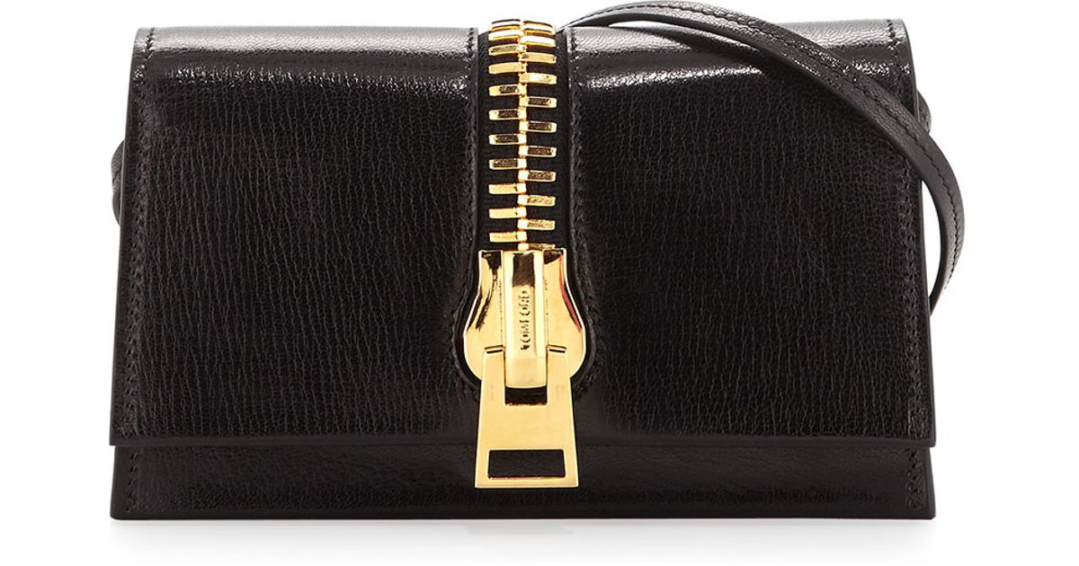 Lyst Tom Ford Sedgwick Zip Cross Body Bag In Black