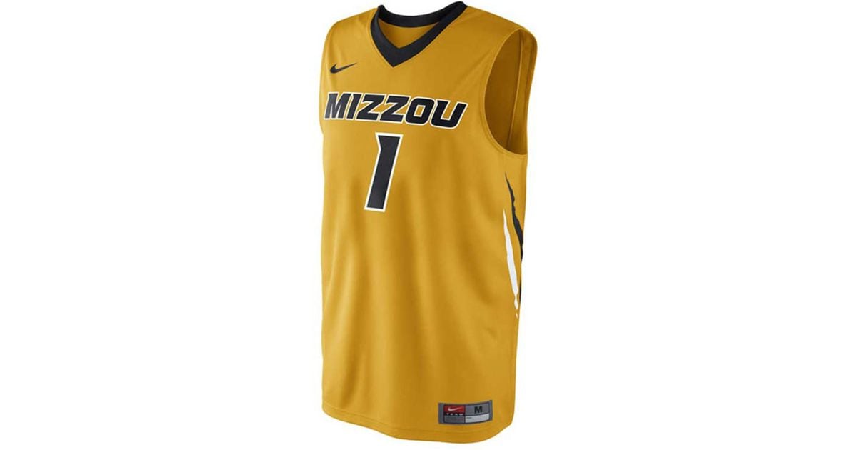 Nike Men's Missouri Tigers Basketball Jersey in Metallic for Men Lyst
