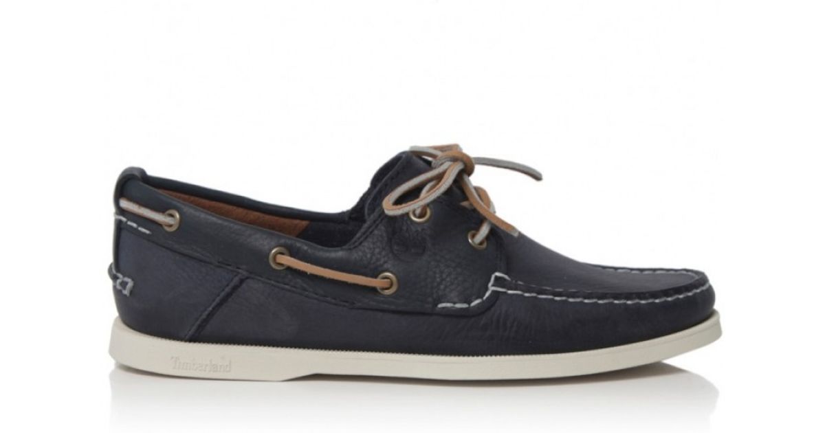 timberland boat shoes blue