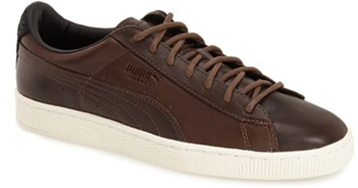 leather puma shoes for men