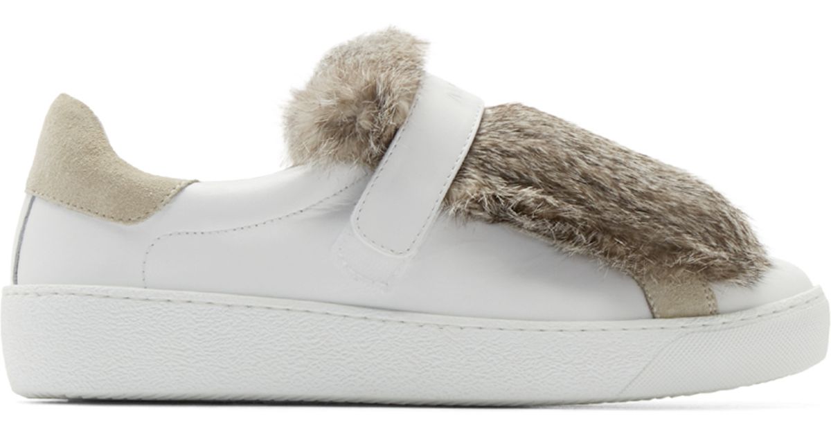 moncler fur sneakers moncler fur sneakers