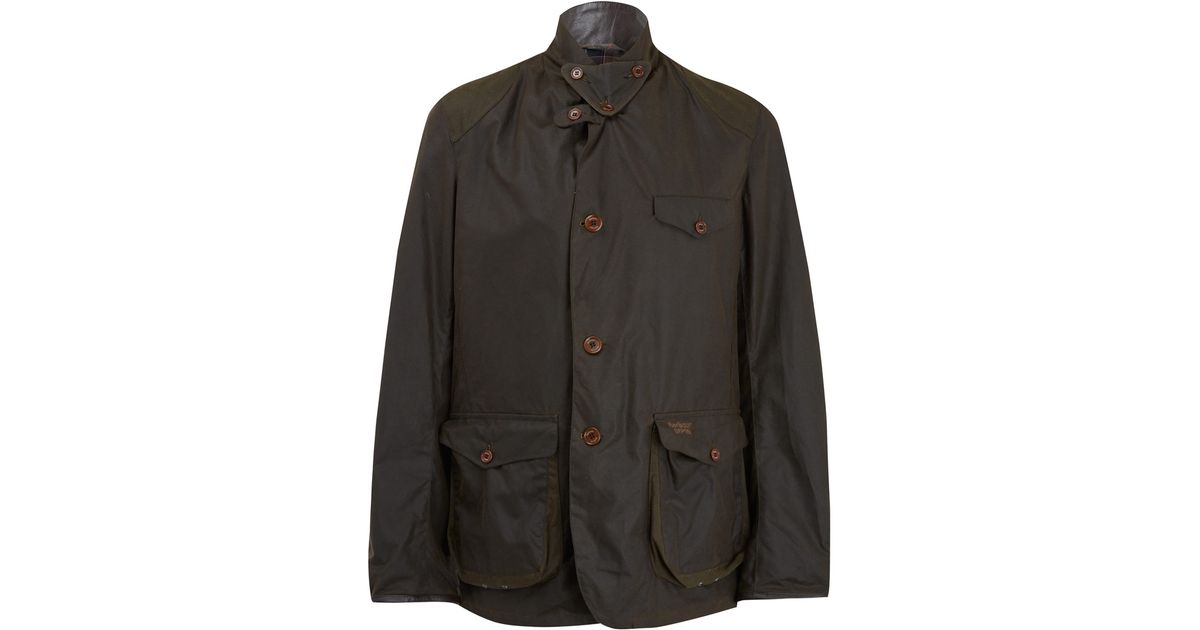 Lyst - Barbour Olive Dept B Commander Jacket In Green For Men