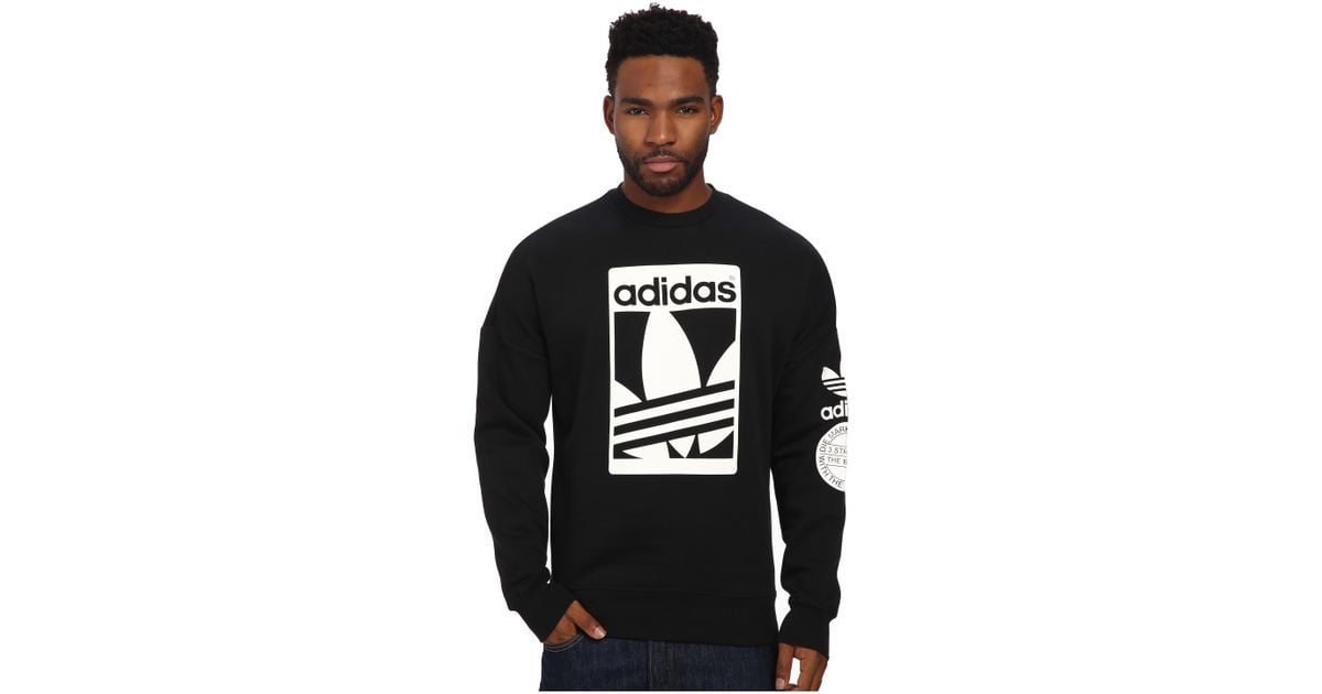 adidas pullover street graphic crew adidas pullover street graphic crew