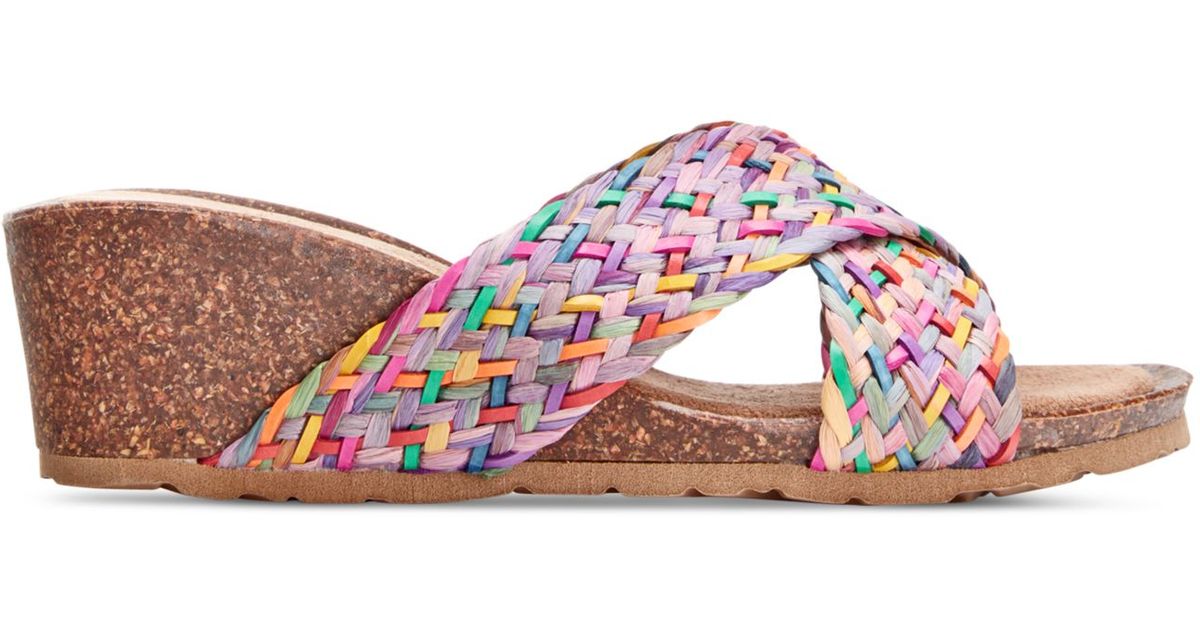 bella vita pavia wedge sandals in multicolor bright multi bella vita pavia wedge sandals in multicolor bright multi