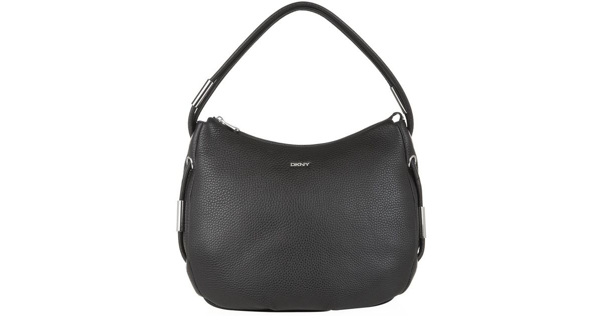 Dkny Detail Tribeca Hobo Bag In Black Lyst