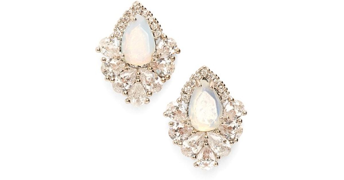 Lyst Samantha Wills Fields Of Gold Stud Earrings Moonstone Lyst Samantha Wills Fields Of Gold Stud Earrings Moonstone Silver In White