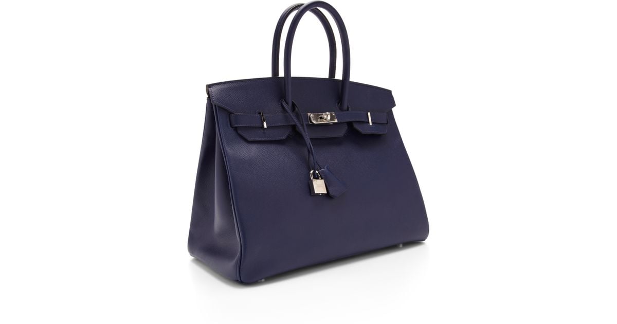 Heritage auctions special collection Hermes 35cm Blue Sapphire ...  