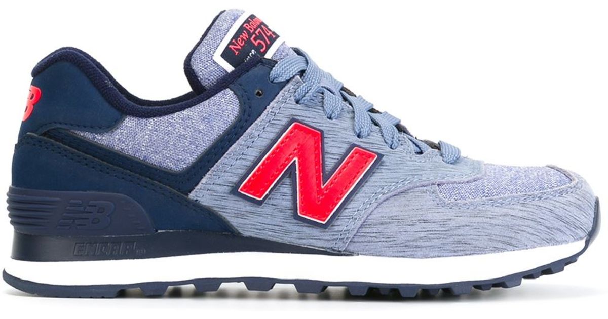 New balance '574' Sneakers in Blue | Lyst