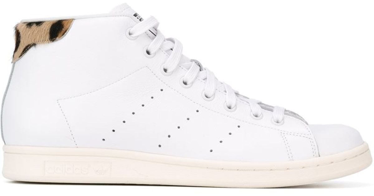 Lyst - Adidas Originals 'stan Smith' Mid Leopard Sneakers in Brown ... Lyst - Adidas Originals 'stan Smith' Mid Leopard Sneakers in Brown for Men