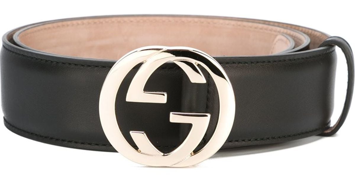 Women's Double G Gucci Belt Black | NAR Media Kit