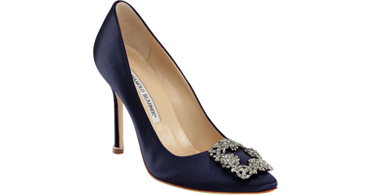 hangisi 105 embellished satin pumps