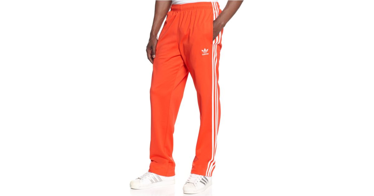 orange jogging bottoms