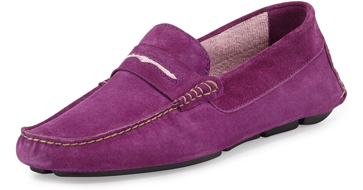manolo blahnik driving moccasins