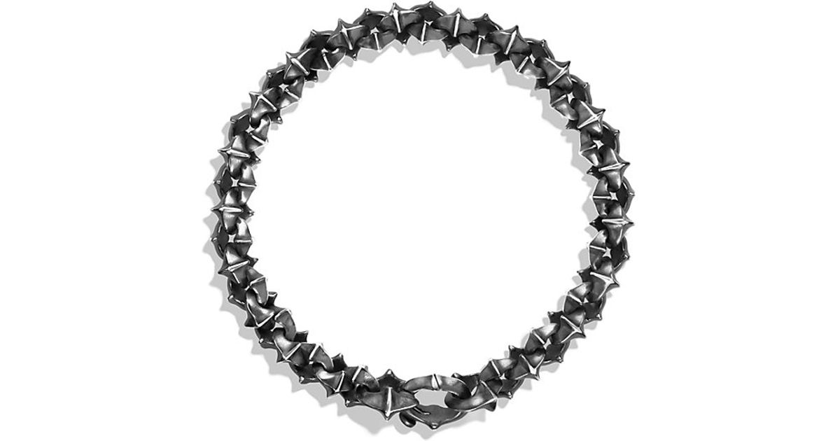 Lyst David Yurman Armory Link Bracelet In Metallic For Men