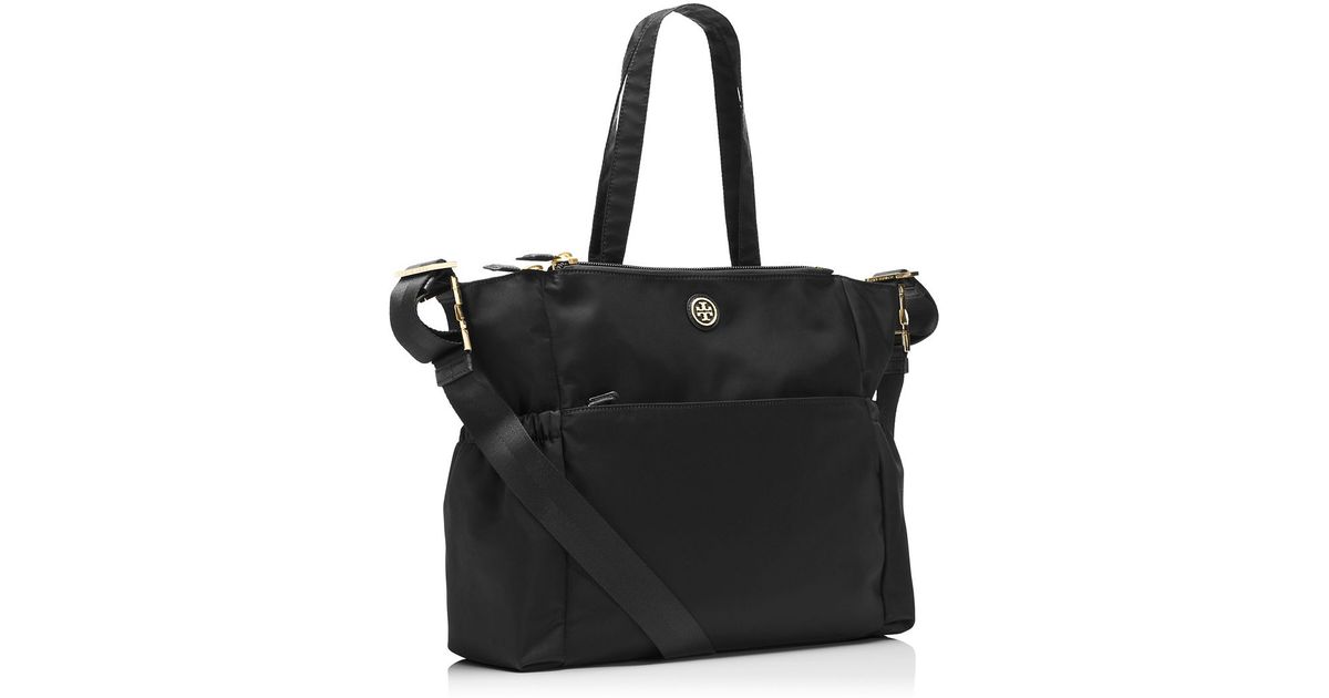 Lyst Tory Burch Travel Nylon Baby Bag In Black