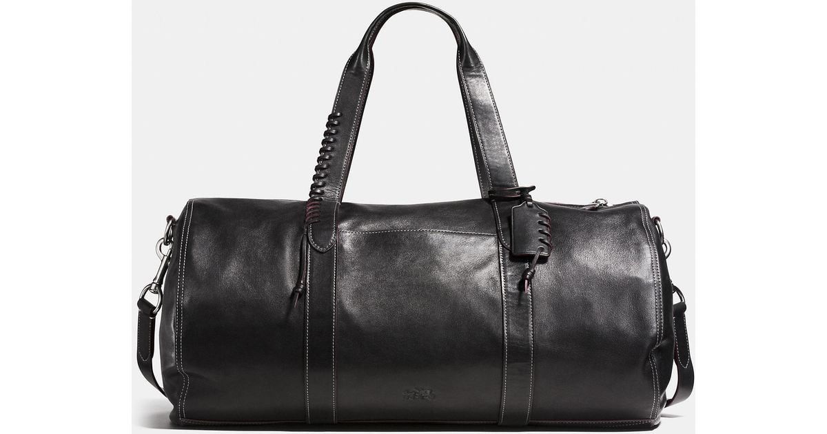 Lyst Coach Rip And Repair Large Gym Bag In Sport Calf Leather Lyst Coach Rip And Repair Large Gym Bag In Sport Calf Leather Black For Men