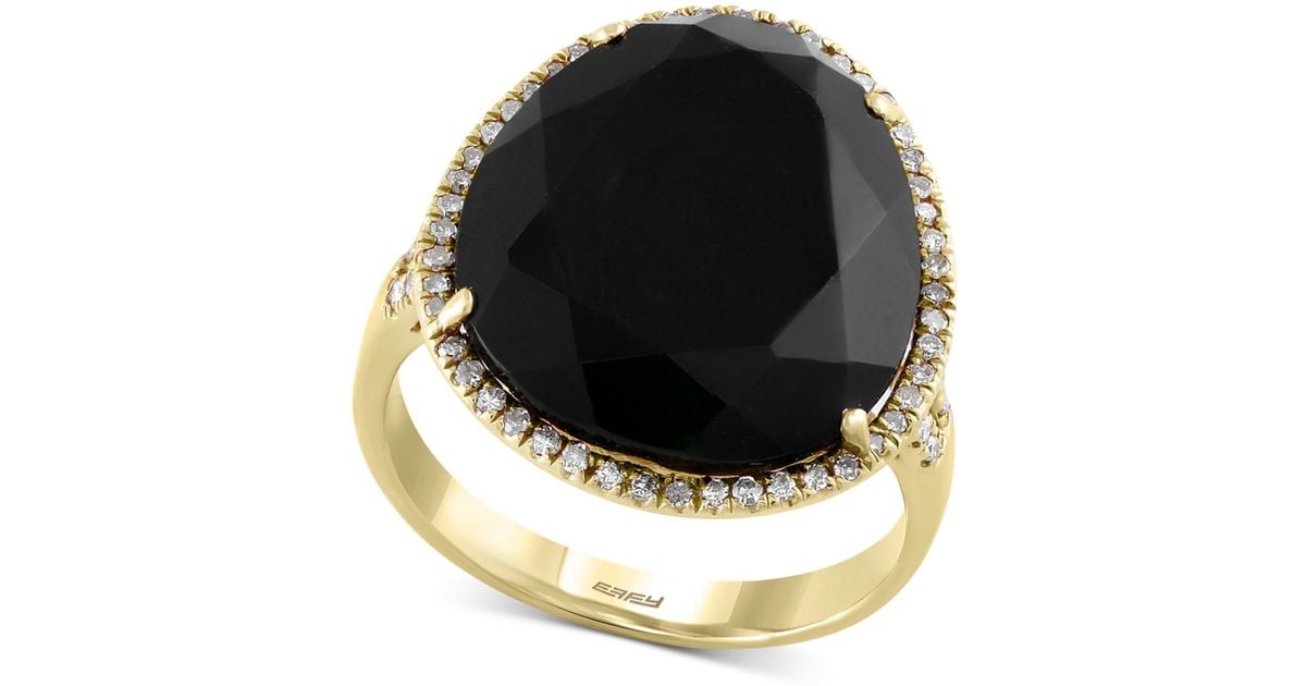 Effy collection Eclipse By Effy Black Onyx (9-9/10 Ct. T.w.) And ...