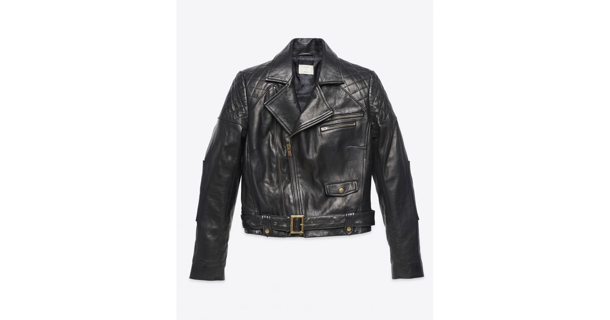 Billy Reid Black Drake Moto Jacket Lyst