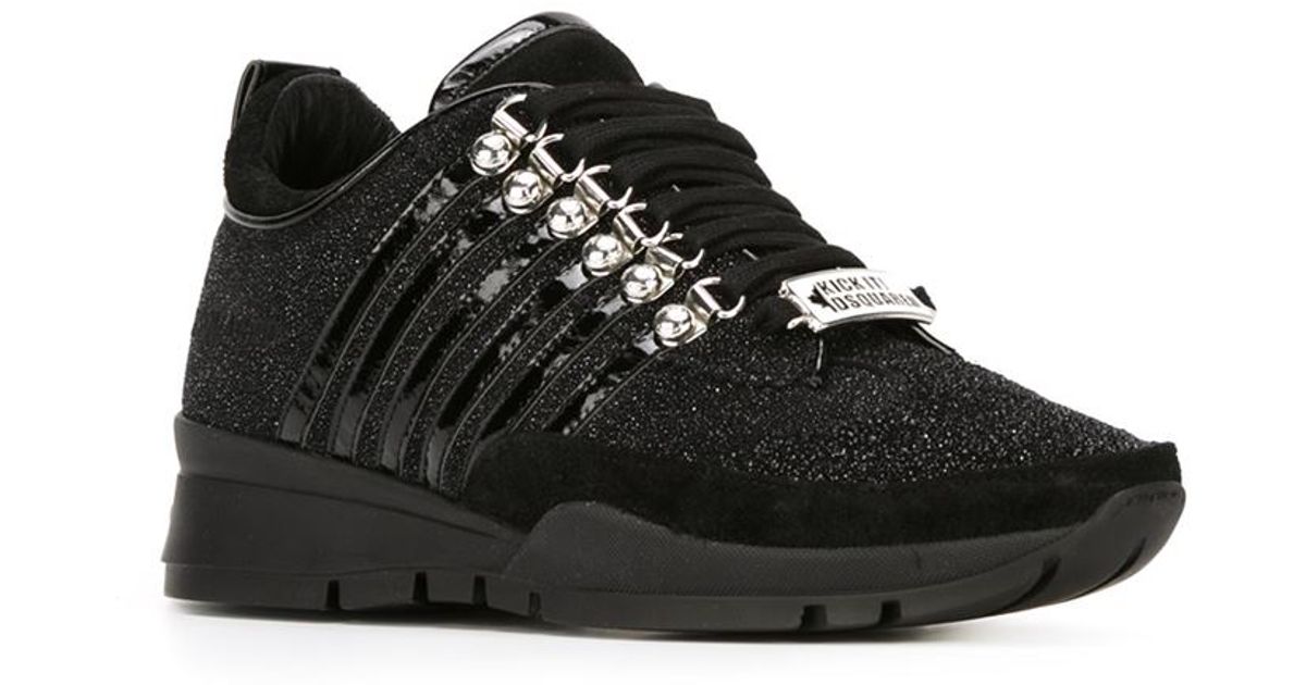 dsquared sneakers black