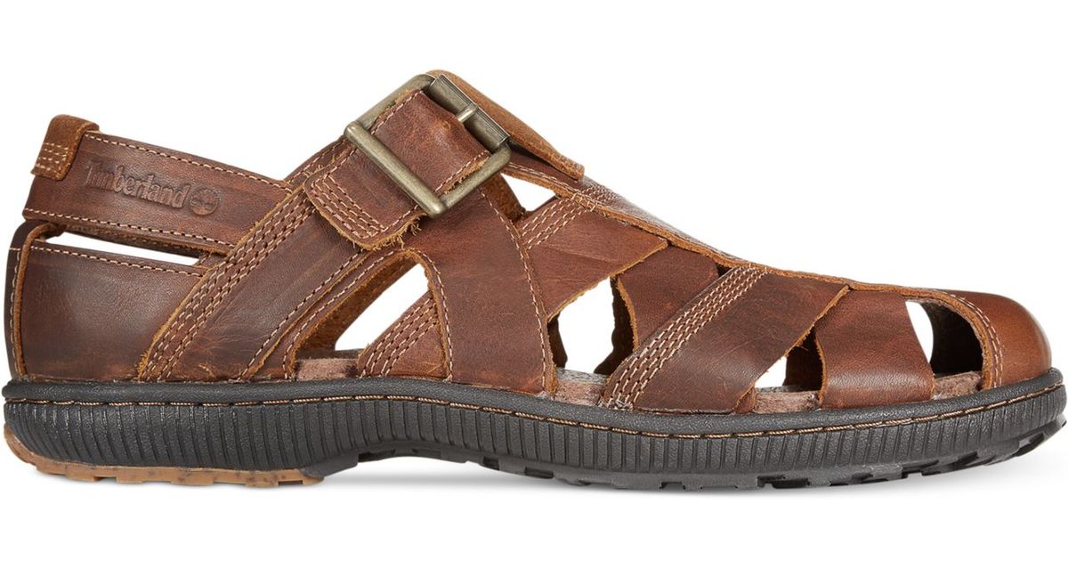 Timberland Hollbrook Fisherman Sandals in Brown for Men Lyst