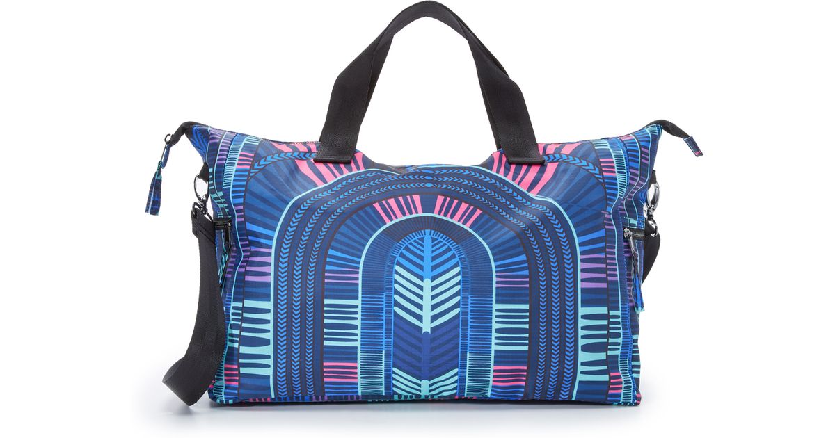Lyst Mara Hoffman Active Gym Bag In Blue