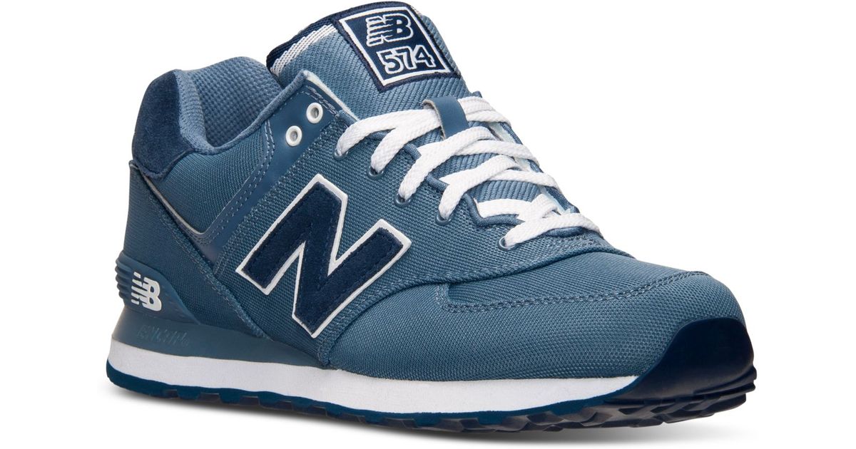 new balance 574 pique polo chambray new balance 574 pique polo chambray