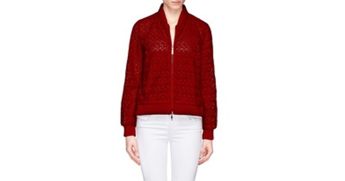 moncler red bomber jacket moncler red bomber jacket