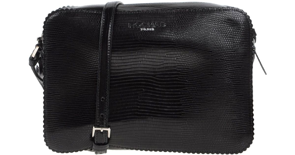 Lyst Rochas Cross Body Bag In Black