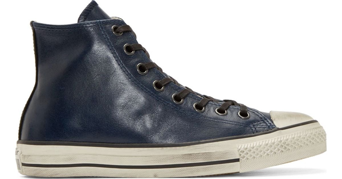 converse navy leather converse navy leather