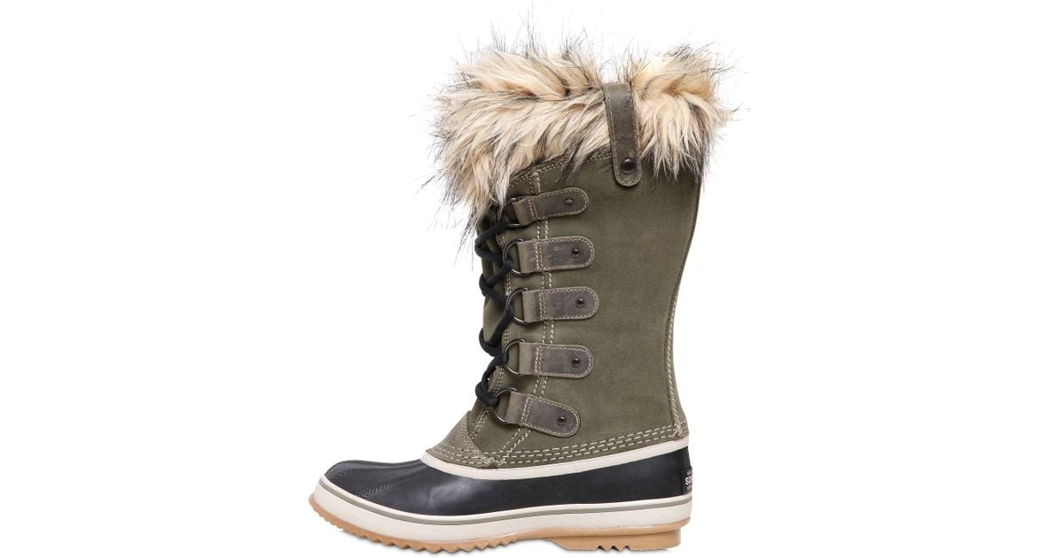 sorel joan of arctic green