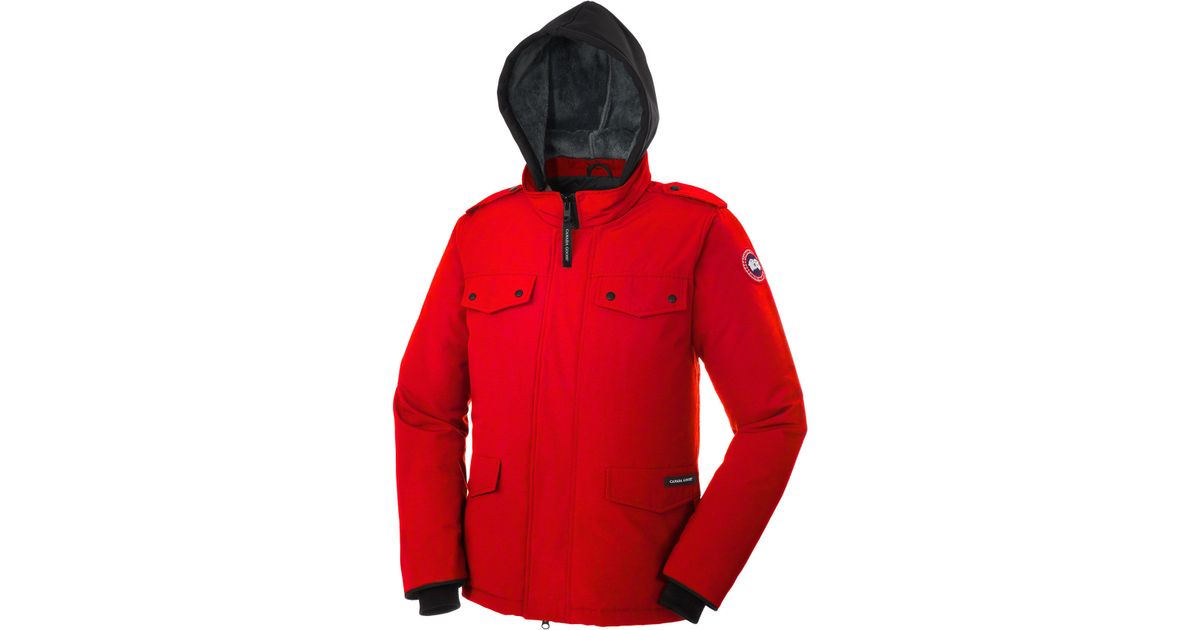 canada goose brookvale mens red canada goose brookvale mens red